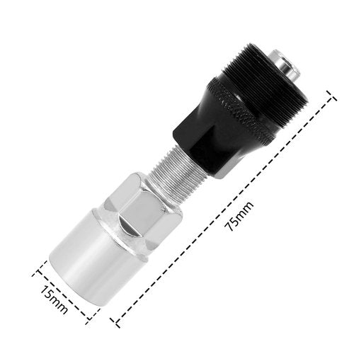 Thinvik Compact Crank Puller-Bike Crank arm Puller, Extractor for Crank, Repair Tool for Removing Crank