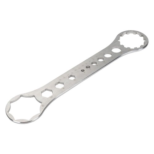 Front Fork Wrench Spanner Tool, 8T-12T Removal and Installation Stainless Steel for Suntour Bike