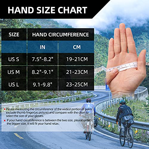 Bike Gloves MTB Road Cycling Gloves Anti-Slip Breathable GREY US XL/ASIA XXL