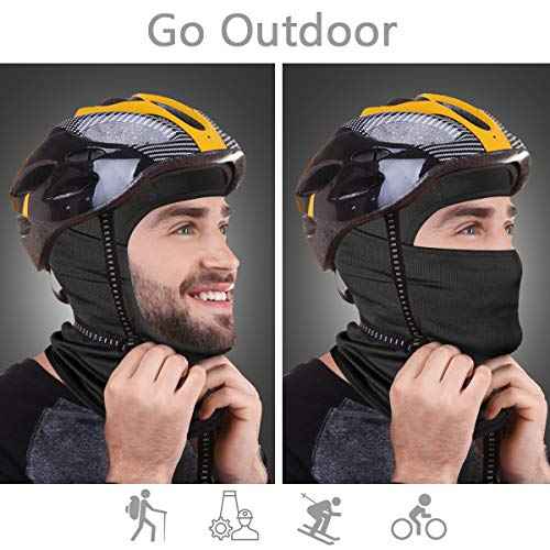Achiou Ski Mask for Men Women, Balaclava Face Cover, Shiesty Mask UV Protector Lightweight for Motorcycle Snowboard