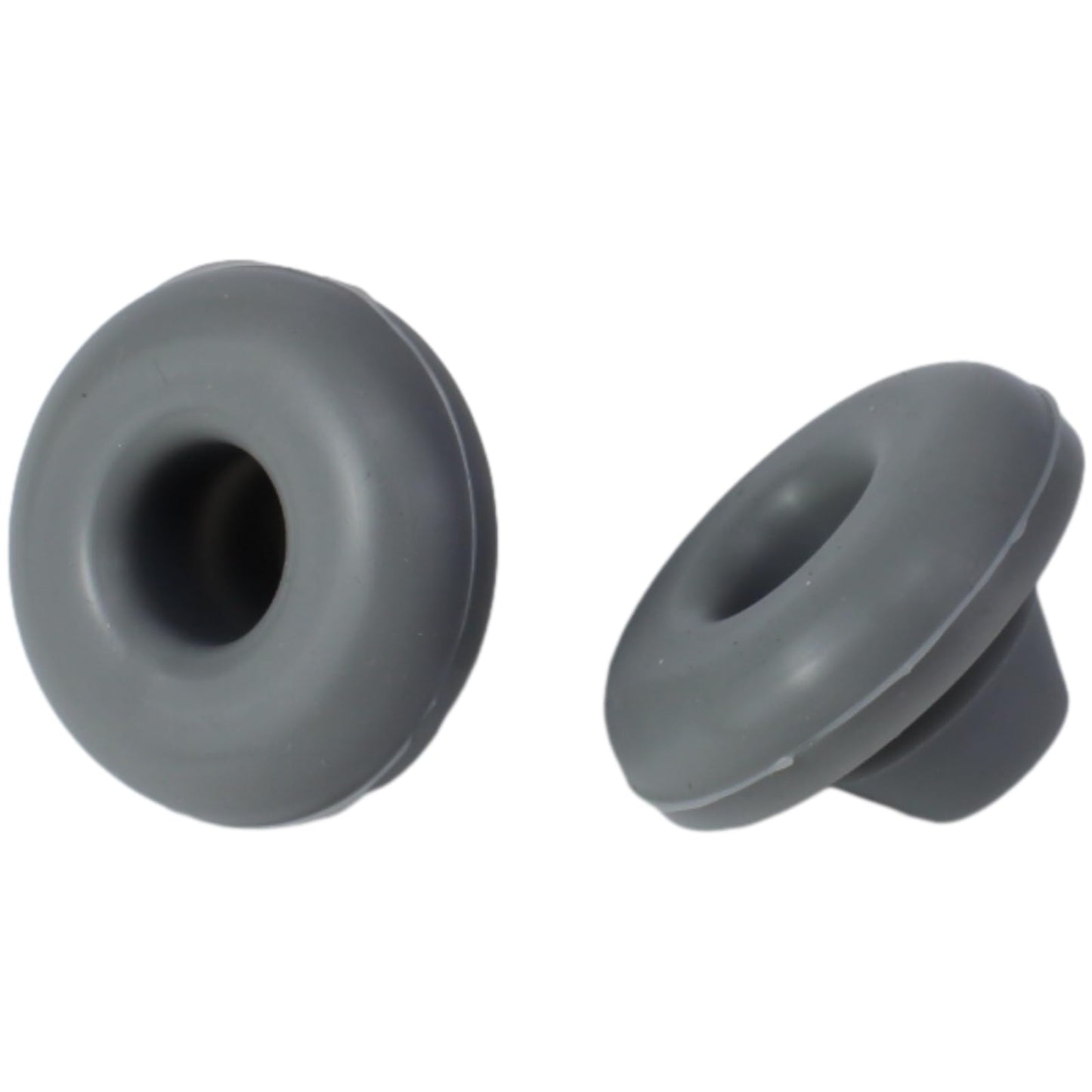 FDXGYH 4pcs Single Hole Cooler Feet Grey Non-Slip Rubber Bottom Foot Pads for YETI Tundra Hard Sided Coolers ect