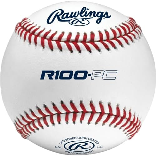 Rawlings | Pro Comp Practice Baseballs | Collegiate / High School / Travel | Flat & Raised Seam Options | 12 Count