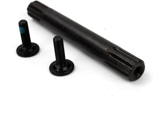 Cawla 8 Spline CHROMOLY BMX Spindle for 19mm Bottom Bracket (Set of 1Black)