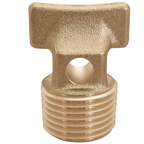 Boat Garboard Drain Plug 1/2" NPT Solid Brass Marine Drain Fitting