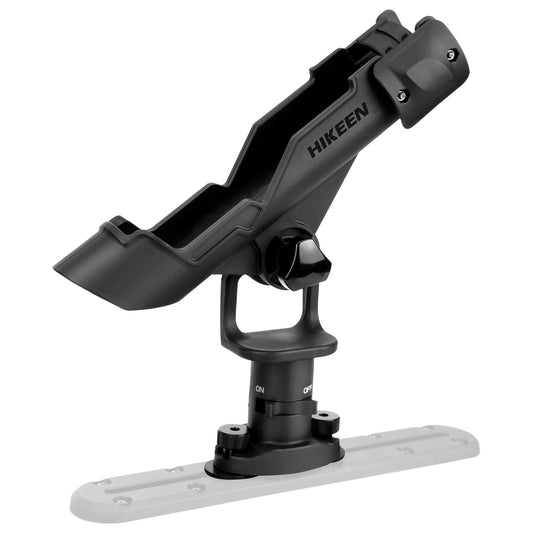 Kayak Fishing Rod Holder, Fishing Boat Rod Holder for Track Mount / Deck Mount, Fishing Rod Holders for Boat, 360 Degree Adjustable Fishing Pole Holders 1Pack