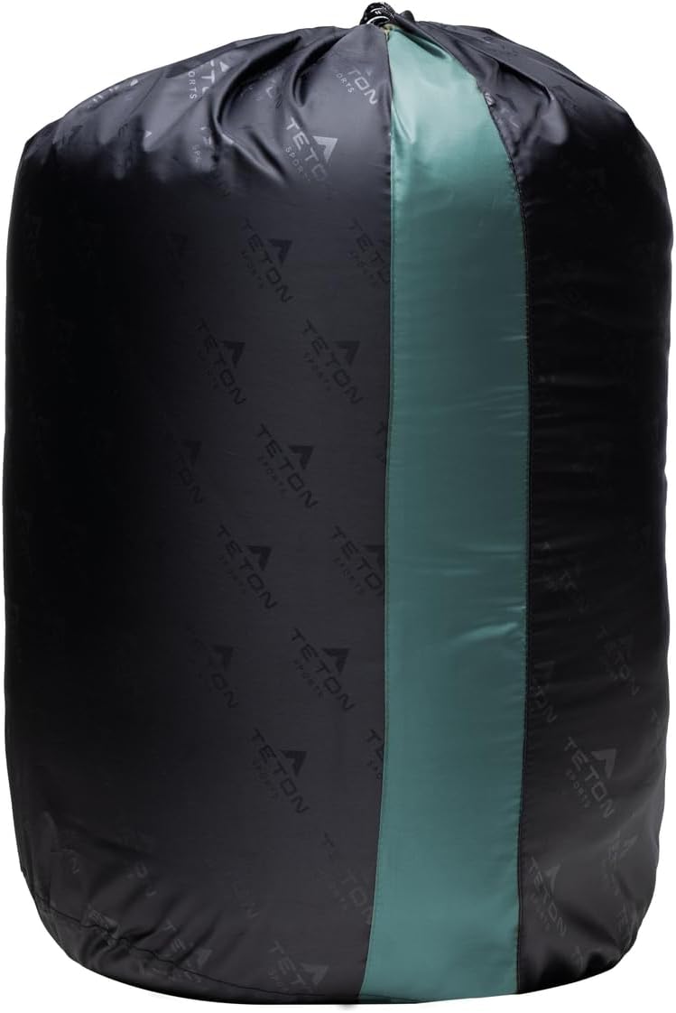 Teton Celsius XXL Sleeping Bag, Cold Weather Sleeping Bags for Adults and Kids, Camping Made Easy and Warm. Compression Sack Included, 35F, 25F, 0F, 20F Degree