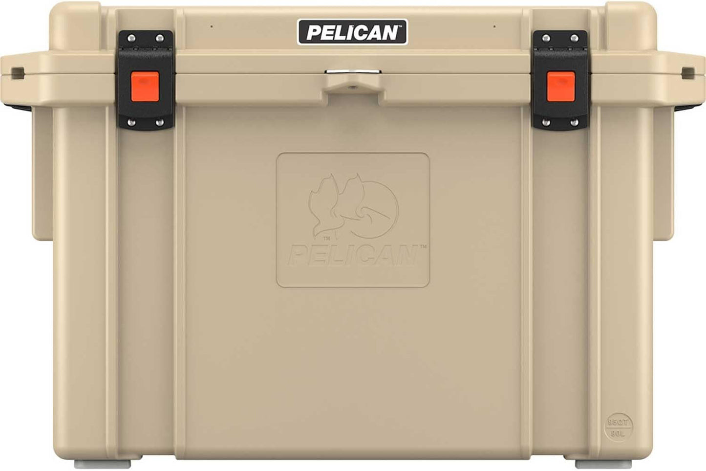 Pelican 95QT Elite Cooler | 72 Can Capacity with Ice | 10+ Day Ice Retention | Rubberized Grip Handles | Guaranteed for Life