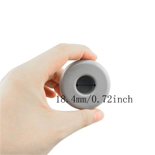 YHXiXi 4pcs Non-Slip Rubber Rack Replacement Cooler Feet Cooler Rubber Feet Non Scratch Rubber Feet, Gray