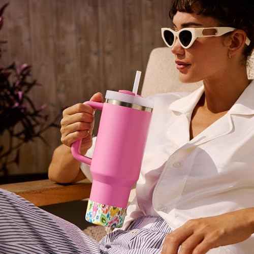 Silicone Boot for Stanley 40 oz Tumbler-Protective Silicone Sleeve Fit for Hydroflask Water Bottle 12 oz -24 oz, Anti-Slip Bottom Sleeve-BPA Free