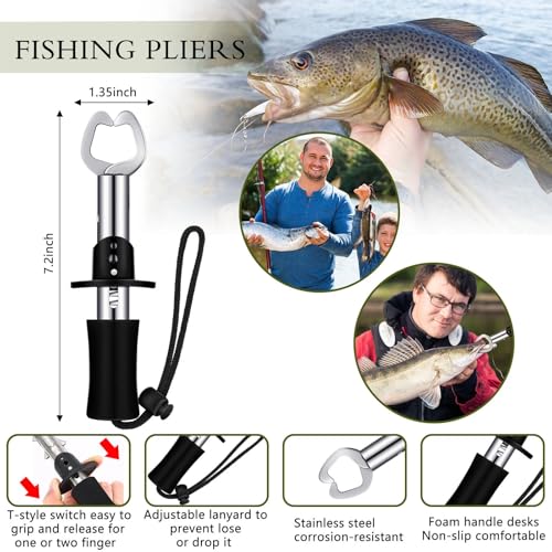 Fishing Tool Kit 397 Pcs with Waterproof Toolbox - Black Python Style
