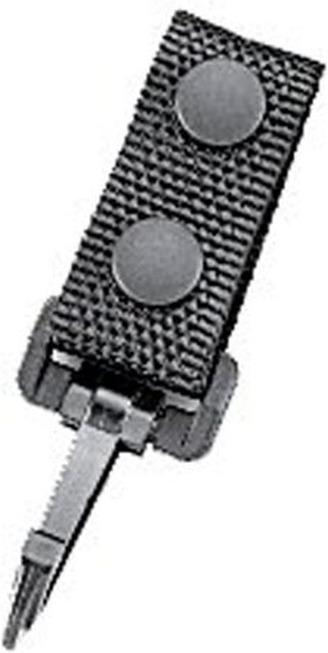 Uncle Mike's Kodra Duty Nylon Web Standard Key Ring Holder, Black