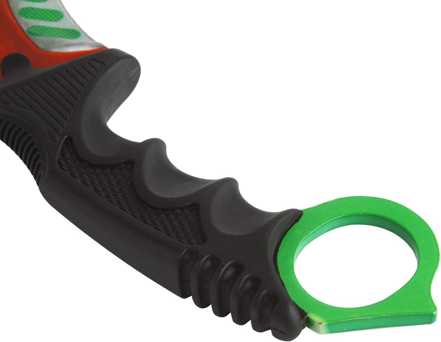 Andux Karambit Camping Hunting Tool with Cord ZD-01 (Purple-White)