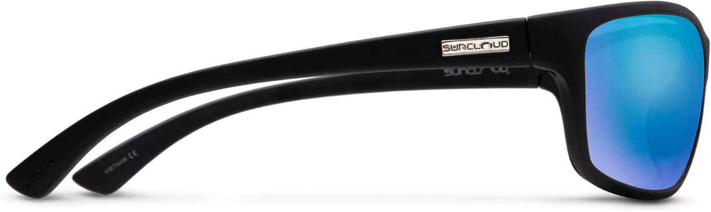Suncloud Sentry Polarized Sunglasses – 100% UV Protection – Comfortable Fit, Trendy Design – for Men & Women