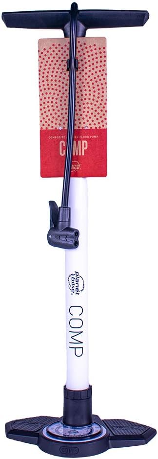 Planet Bike Comp Bike Floor Pump,White
