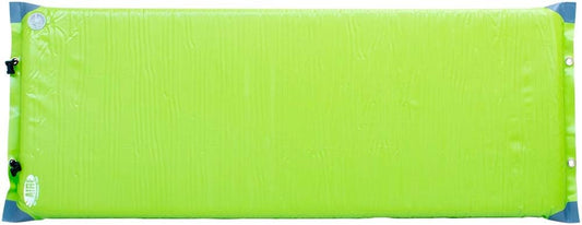 Outcast Sporting Gear Outdoor Recreation Camping Boating River Trip Soft Foam Cushion Sleeping Landing Pad, Lime, 30"