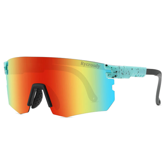 Rycrosdy Two Sizes Polarized Sunglasses UV400 For Adults Youth Men Women Outdoor Sport Baseball Cycling Glasses - JA29