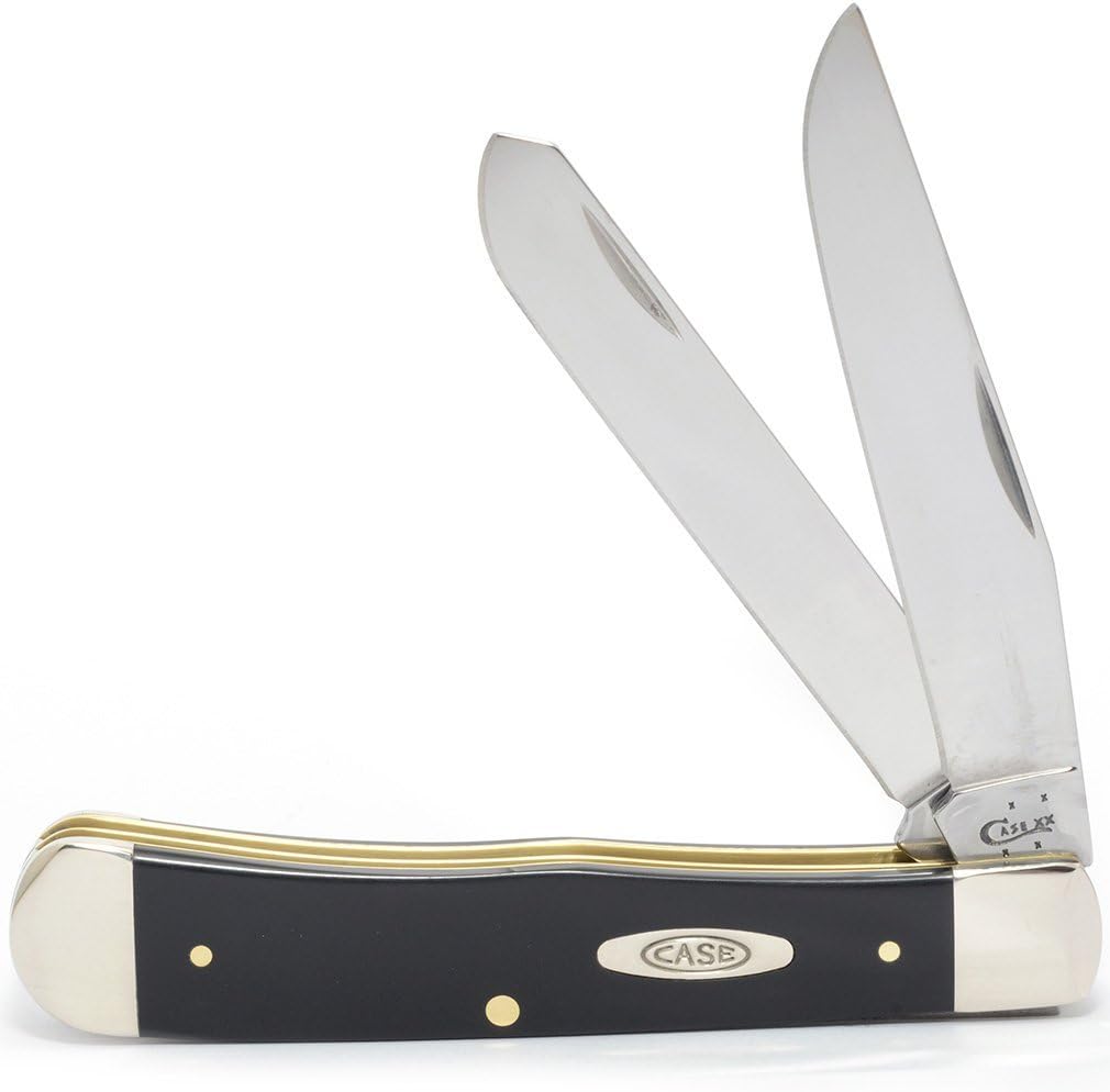 Case XX WR Pocket Knife Orange Synthetic Trapper Item #80500 - (4254 SS) - Length Closed: 4 1/8 Inches