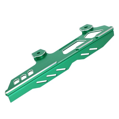NACORE KLX110 Chain Guard CNC Chain Protector Cover for KLX110 2002-2023, KLX110L 2010-2023 Dirt Bike, Green