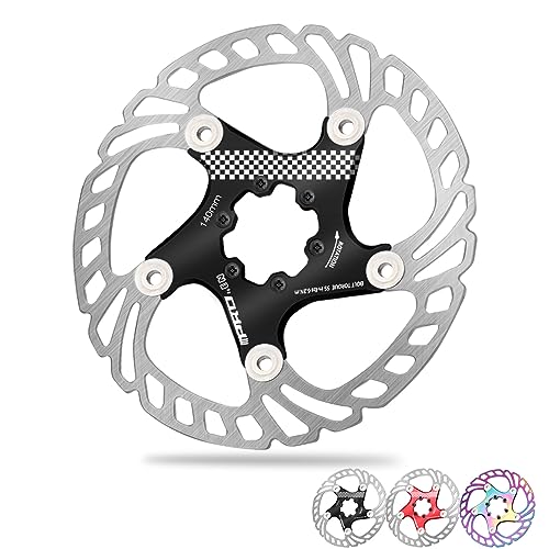 Floating Bike Disc Brake Rotor 140mm Black - Strong Heat Dissipation