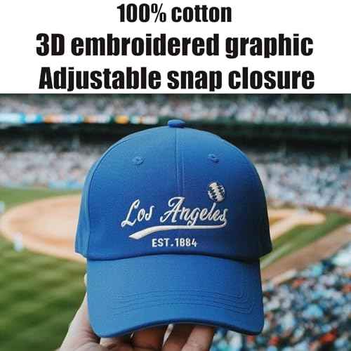 Classic Vintage Embroidered Fashionable Baseball Cap for Men Women Teenager Cap City Hat Adjustable with Gift Box