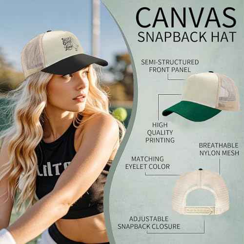 Funny Goose Hat Silly Goose On The Loose Trucker Hat Women Vintage Mesh Cap for Summer