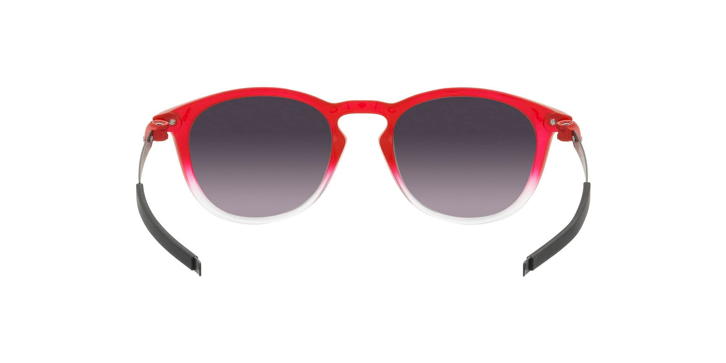 Oakley Men's OO9439 Pitchman R Round Sunglasses, FQ Red Fade/Prizm Black Gradient, 50 mm