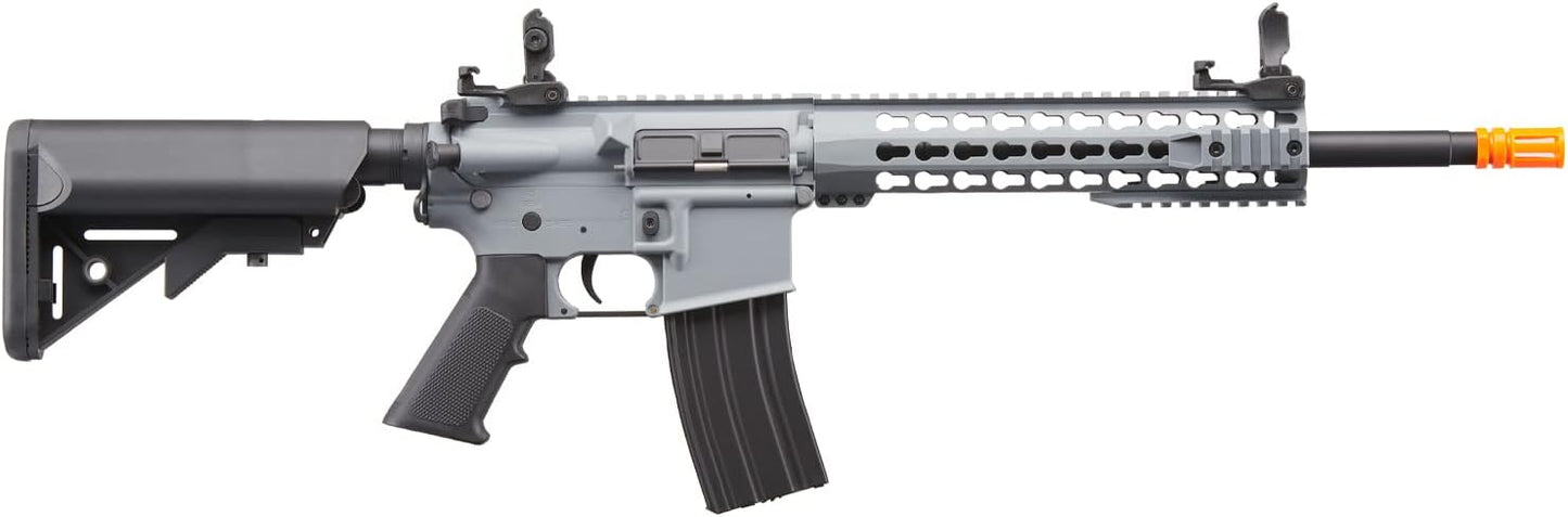 Lancer Tactical Gen 2 LT-19 Airsoft M4 Carbine 10" Electric Full/Semi-Auto Airsoft AEG Rifle, Included 6mm 0.20g BBS, Charger, and Battery