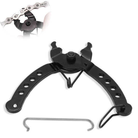 Bike Link Plier, Bike Link Opener Closer Plier Mini Bicycle Master Chain Removal Tool with Hook for MTB Road Chain Cleaning and Maintenance