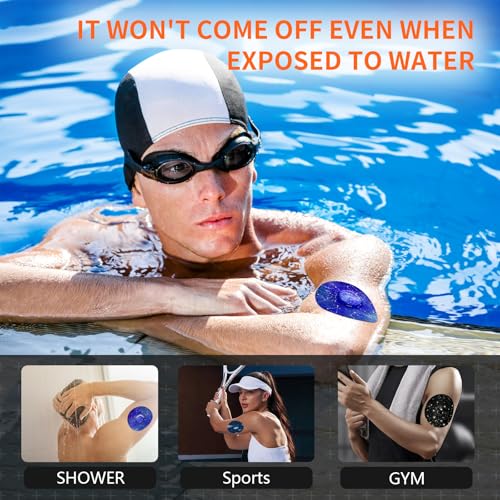 Adhesive Patches for Dexcom G7 Waterproof & High Viscosity -20 Pack, Sweatproof Materials, Dexcom G7 Overpatches, Suitable for Sports (Sereneglow, G7)