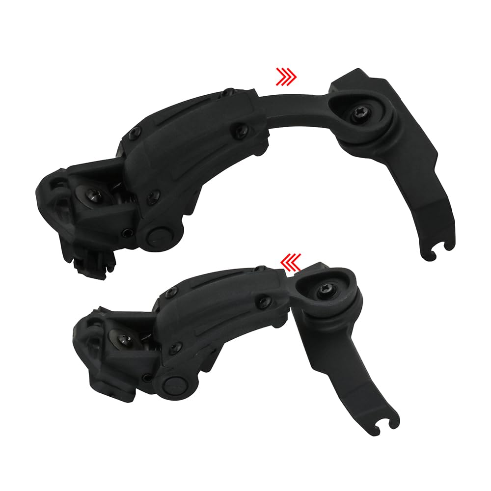 Bifrost Gear COM-RAC Tactical Helmet Rail Adapter for Walker's Razor Headset (Black)