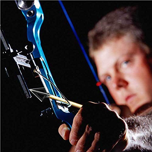 Bgary Broadheads 100 Grain Fixed Blades Archery Broadheads for Crossbow Recurve Bow and Compound Bow 12 Pcs Black