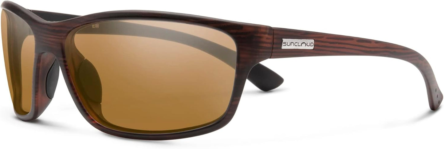 Suncloud Sentry Polarized Sunglasses – 100% UV Protection – Comfortable Fit, Trendy Design – for Men & Women