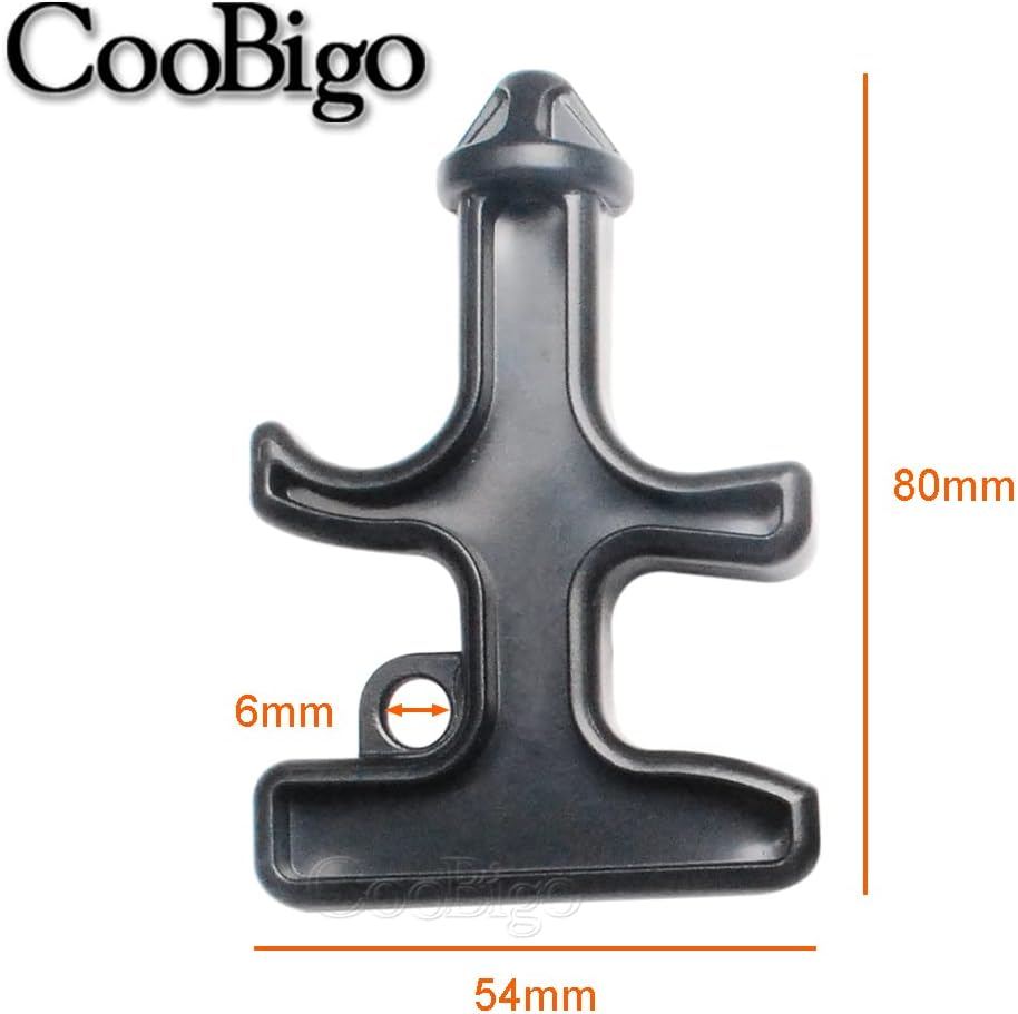 3pcs Pack Mixed Colors Portable Stinger Duron Steel Drill POM Protect Combat Tool Key Chain Outdoor Camping Survival Tactical Kits (Mixed 3 Colors in Package)