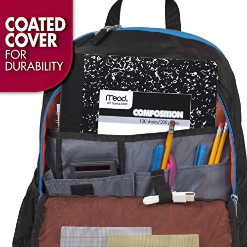 Mead Composition Notebooks Pack of 5 Wide Ruled Paper 100 Sheets Each