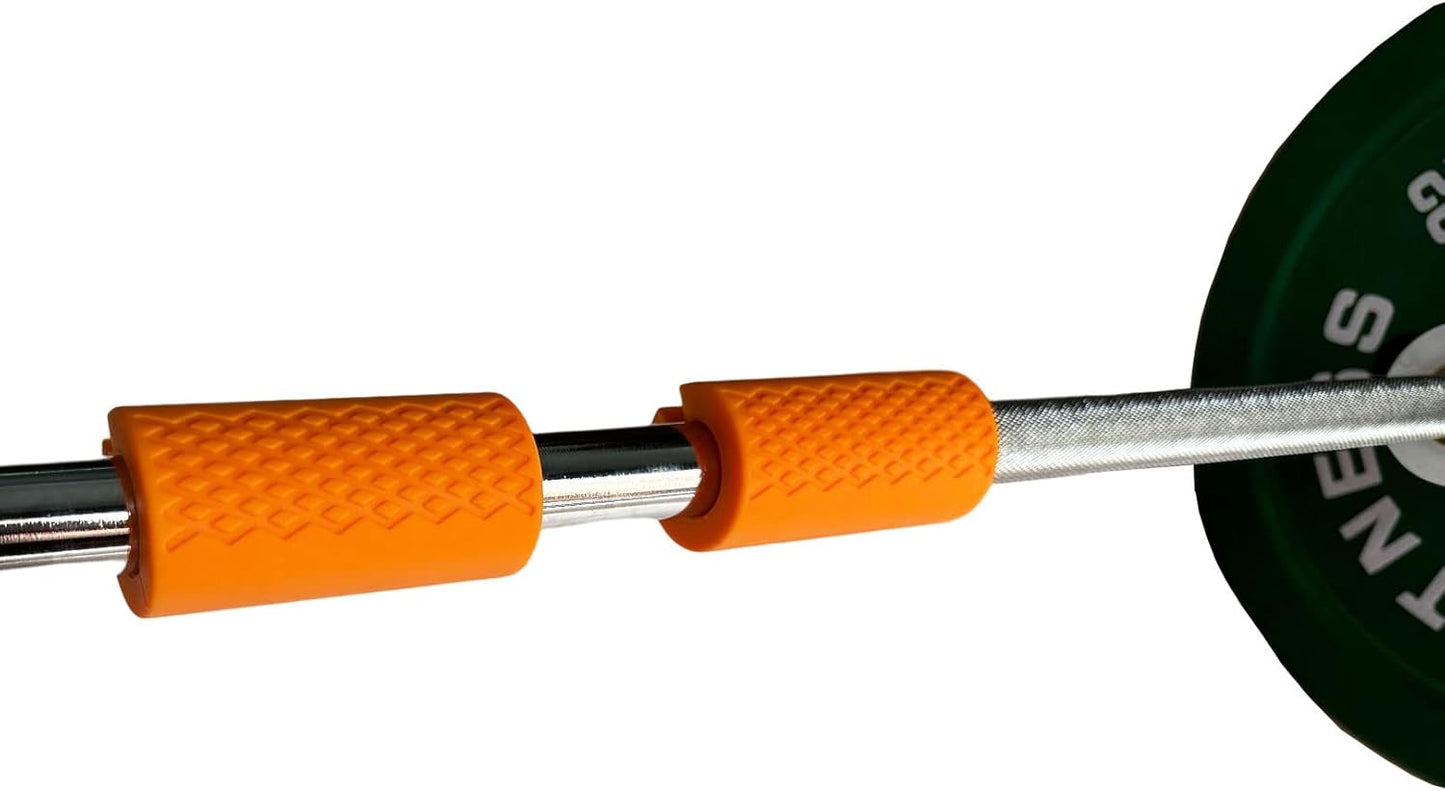 Weight Bar Grips Fit Standard Barbell, Dumbell Handles, Thick Bar Training Adapter for Weightlifting & Cable Attachments Fitness Training Rope Grips for Body Arm Forearm Builder Strength
