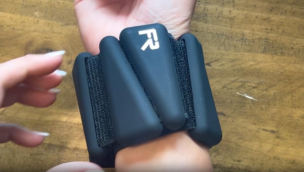 FR Wrist and Ankle Weights for Women, Black, Blue, Gray (Black)