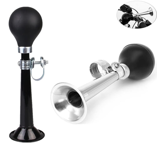 YehVeh 2 Pack Bugle Horn Bike Bell Metal Classic Bicycle Bell Bike Horn Clown Horn Handlebar Mount Rubber Squeeze Air Horns for Mountain Bike Cruiser Bike Toddler Tricycle Kids Bike Children's Bike