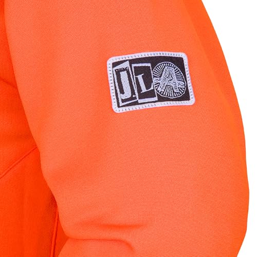 Volcom mens Hydro Fleece Riding Hoodie ? Water-repellent Sweatshirt With Storm Hood & Thumbholes