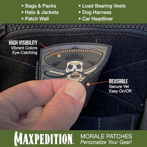 Maxpedition SWAT Morale Patch - 3D PVC Rubber Military Badge