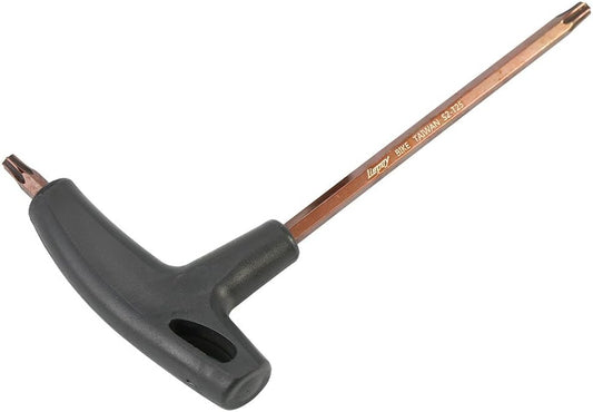 VGEBY T25 Alloy Steel T-Handle Wrench Screwdriver Brake Repair Tool for Bicycle 140 x 85mm Tool Kit Brake Tools