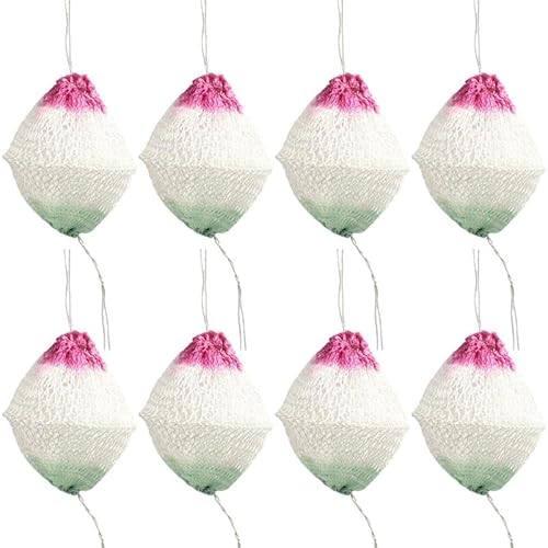 EXCEART 12pcs Gas Lantern Mantles Replacement for Outdoor Camping Lightweight Odorless Easy to Install Suitable for Propane and Kerosene Lamps for Hiking and Long-Term Use