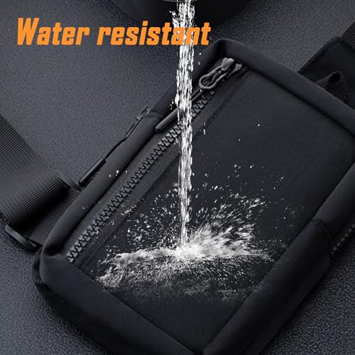 USHAKE Small Crossbody Bags for Women Men - Mini Sling Bag for Traveling and Hiking