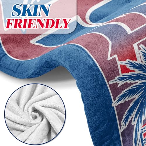 Fans Gift for Los Angeles, Baseball Throws 60"x50", Baseball Gifts for Men Women, Baseball Flannel Throws, Blanket Throws for Birthday Ideas