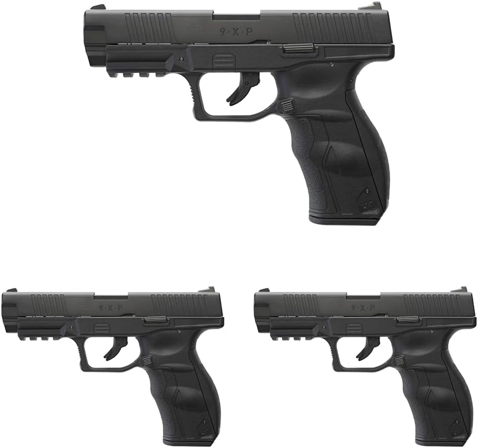Umarex 9XP .177 Caliber BB Gun Air Pistol - High-Power, Compact Design, Black