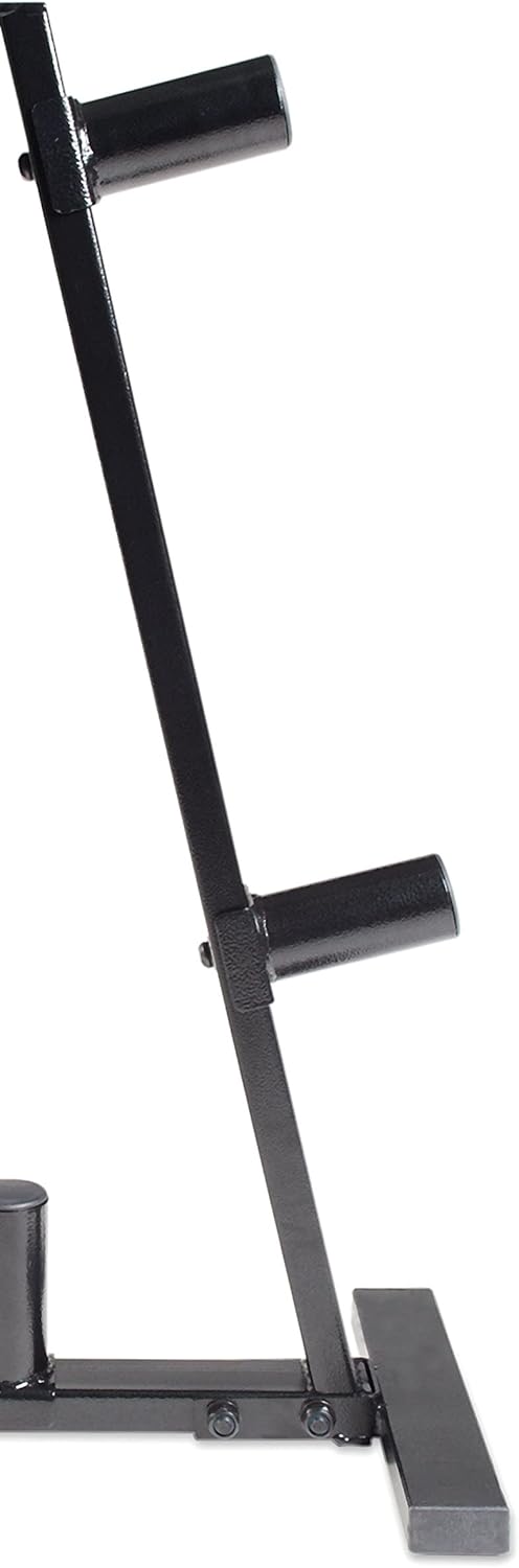 Olympic Plate Rack - CAP Barbell A-Frame Storage for Weight Plates, Dark Gray