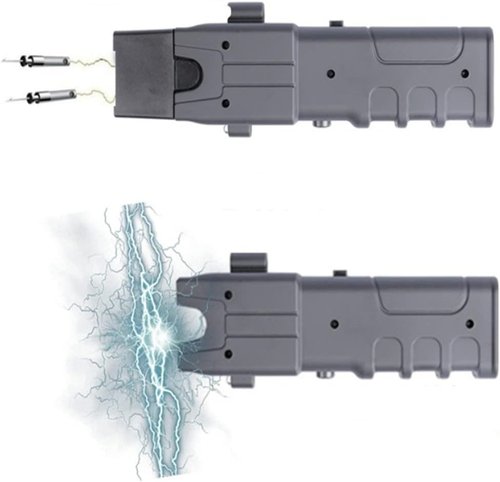 Stun Gun,Flashlight Stun Guns with Safety Disable Pin.Wall Charger Included
