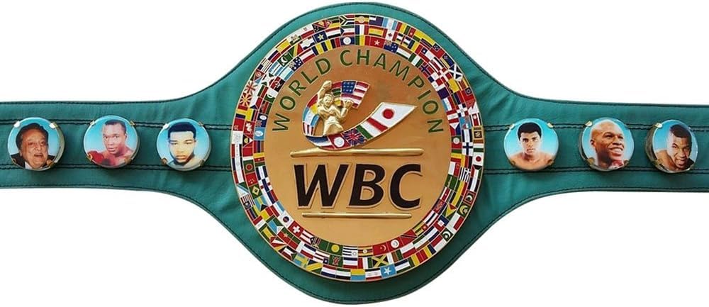 Generic WBC Championship Boxing Belt 3D Replica Adult Titles (Green)