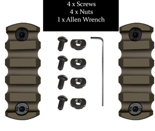 Single Picatinny/Weaver Rail, Aluminum Alloy (5 Slots)