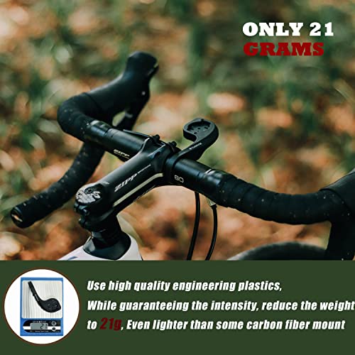 Thinvik Bike Computer Mount for Garmin Edge 25-840 - Basic Version, 31.8mm & 25.4mm Handlebar