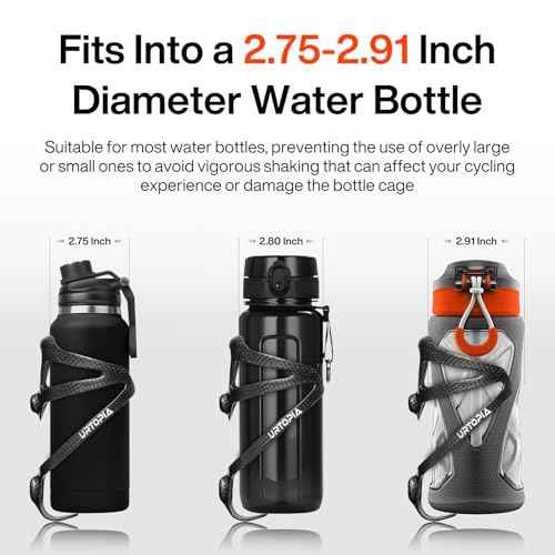 Full Carbon Fiber Bike Water Bottle Holder, Ultra-Light Water Bottle Cage for Bike, High Strength Durable Carbon Cup Holder for Bike, Road Bike, Mountain Bike, Electric Bike (1pack)